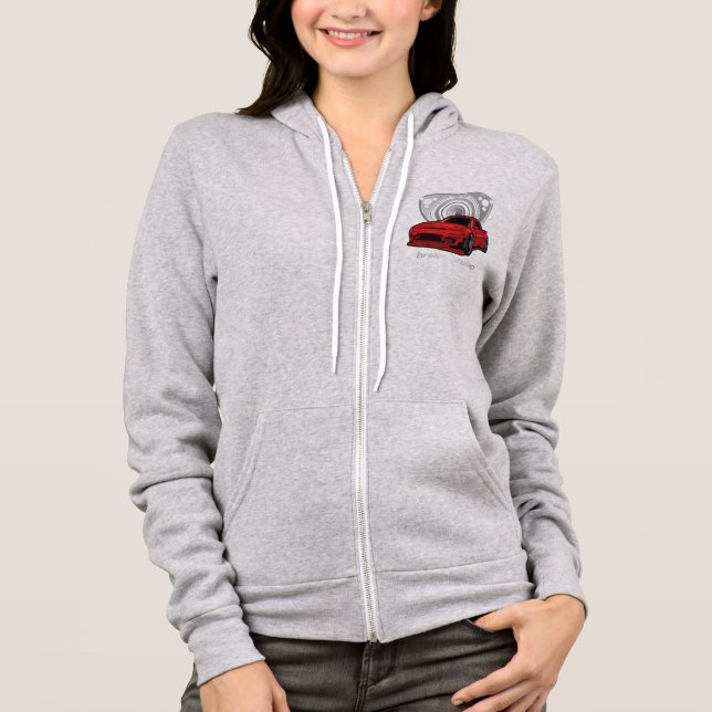 Japan Rotary Mazda RX7 BRAAP Hoodie (Front)
