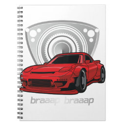Japan Rotary Mazda RX7 BRAAP Notebook