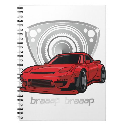 Japan Rotary Mazda RX7 BRAAP Notebook