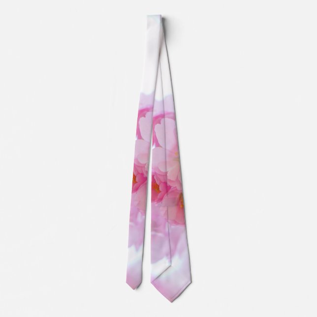 Japan Sakura Cherry Neck Tie (Back)