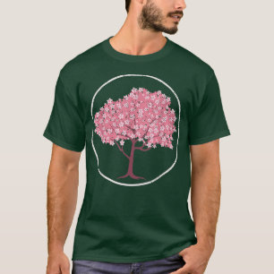 Japan Sakura Pink Flower Blossom Pretty Cherry Blo T-Shirt