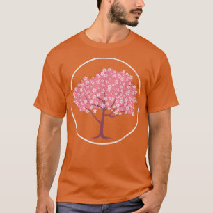 Japan Sakura Pink Flower Blossom Pretty Cherry Blo T-Shirt