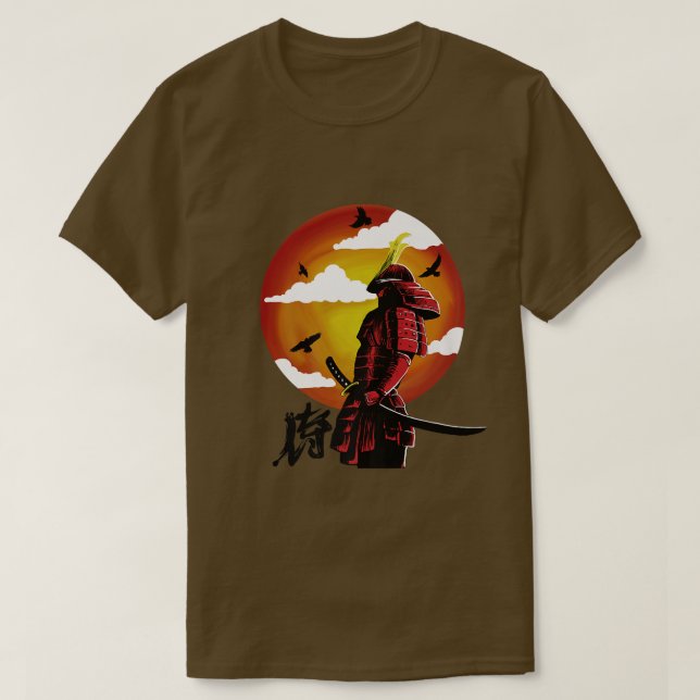 Japan Samurai Bushido Code Premium T-Shirt Copy Co (Design Front)