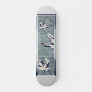 Japan Samurai Geisha Skateboard Design
