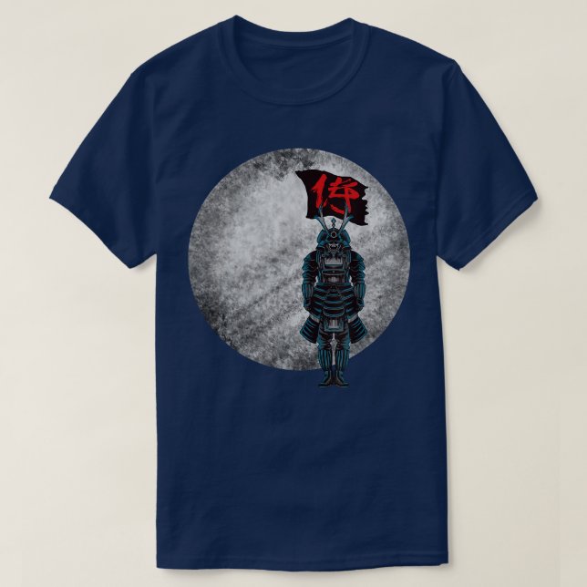 Japan Samurai Warrior 571 T-Shirt (Design Front)
