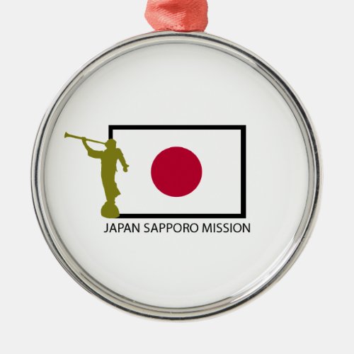JAPAN SAPPORO MISSION LDS CTR METAL ORNAMENT