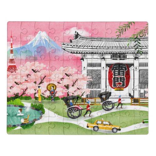 Japan Scene Jigsaw Puzzle