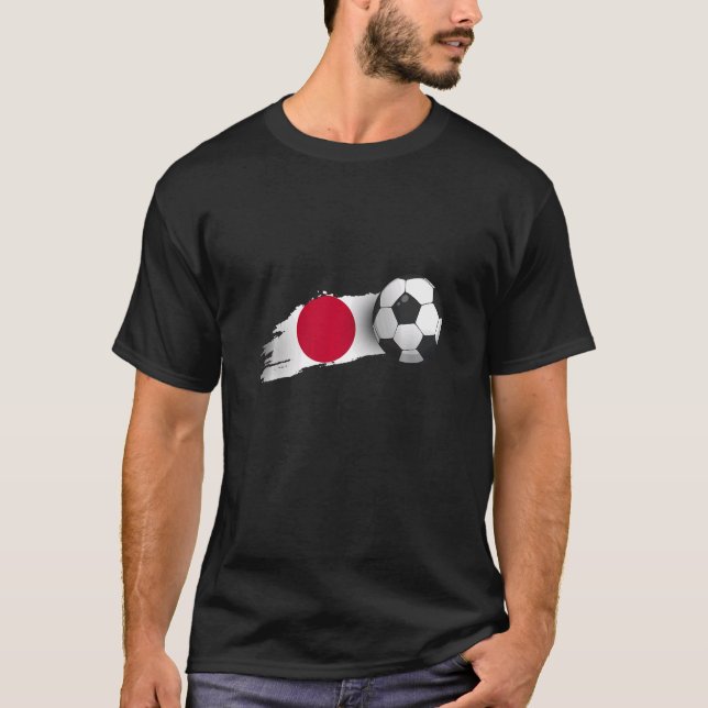 Japan Soccer Ball   T-Shirt (Front)