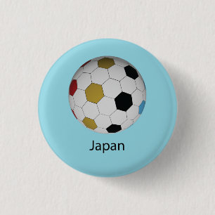 Japan Soccer Button