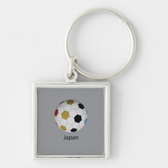 Japan Soccer Keychain (Front)