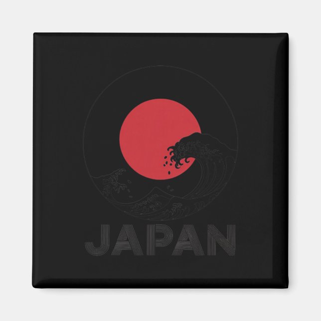 Japan Soccer Number Ten Retro National Athletic Pr Magnet (Front)