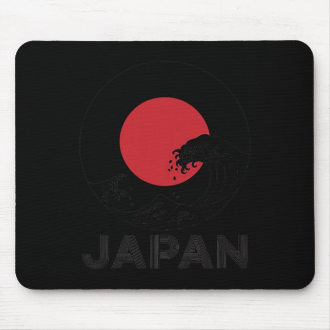 Japan Soccer Number Ten Retro National Athletic Pr Mouse Pad (Front)