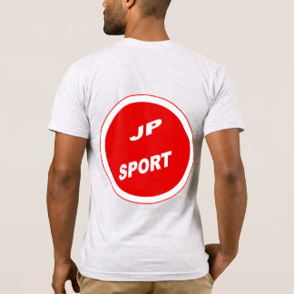 JAPAN SPORT gray jersey shirt with male back