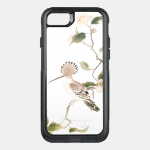 Japan Spring Flowers and Birds OtterBox Commuter iPhone SE/8/7 Case