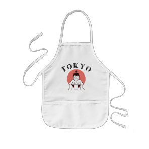 Japan Sumo Tokyo - Son of The Sun Kids' Apron