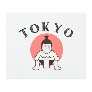 Japan Sumo Tokyo - Son of The Sun Metal Print