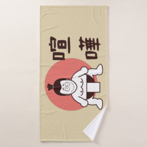 Japan Sumo, Tokyo - Traditional Japanese Sumo Bath Towel