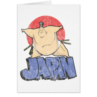 Japan Sumo Vintage Cards