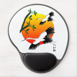 Japan Sunset Gel Mouse Pad