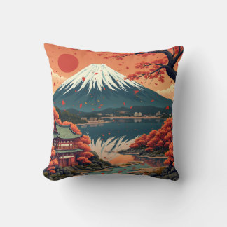 Japan Throw Pillows