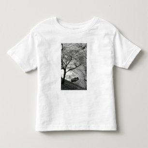 Japan, Tokyo. Cherry blossoms in the Imperial Toddler T-shirt
