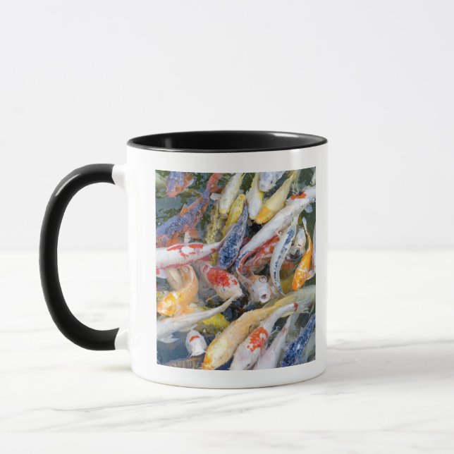 Japan, Tokyo, close-up swimming fish Mug (Left)