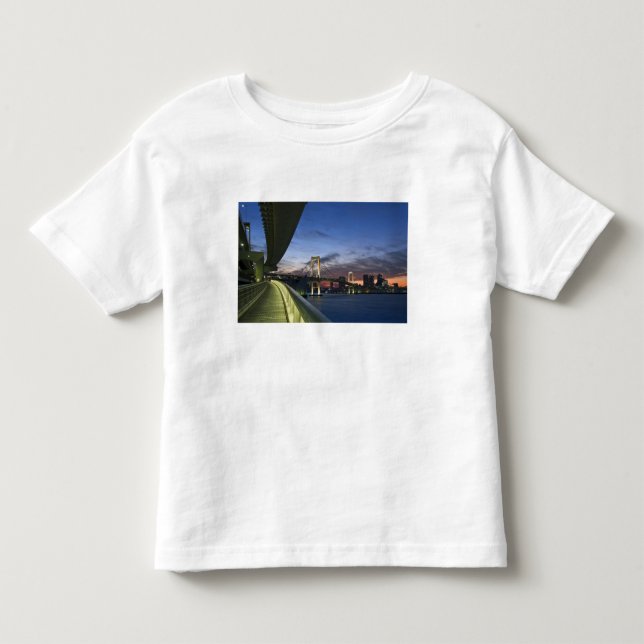 Japan. Tokyo. Rainbow Bridge in Tokyo Bay. Toddler T-shirt (Front)