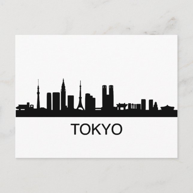 Japan Tokyo Skyline - Tokyo Skyline	 Postcard (Front)