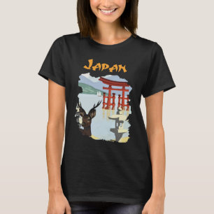Japan Torii Gate Mountain Travel T-Shirt