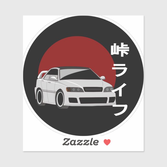 Japan Touring Sedan Touge Life Sticker (Sheet)