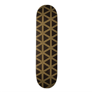 Japan traditional pattern Bishamon Kikko Skateboard Deck