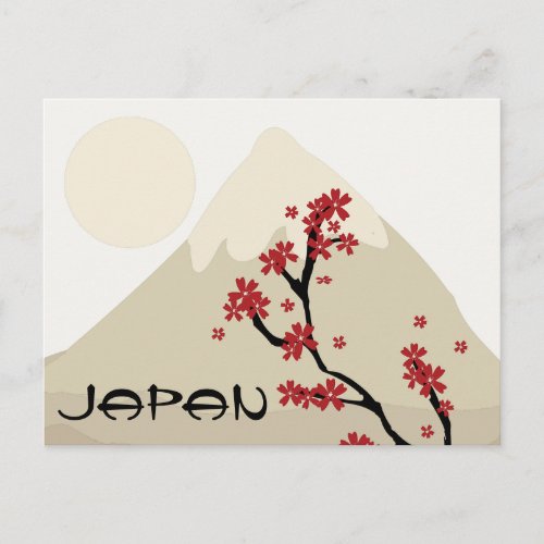 Japan Travel Postcard