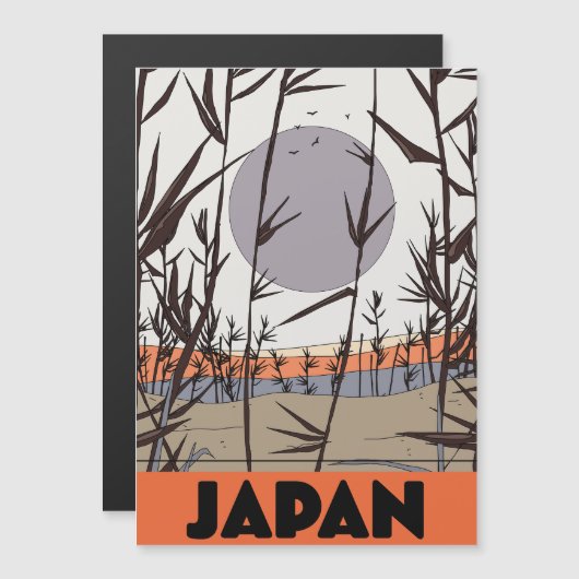Japan travel poster (Front/Back)