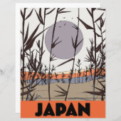 Japan travel poster (Front/Back)