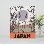 Japan travel poster (Standing Front)