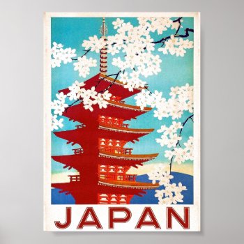 Japan Travel Poster by ZazzleArt2015 at Zazzle