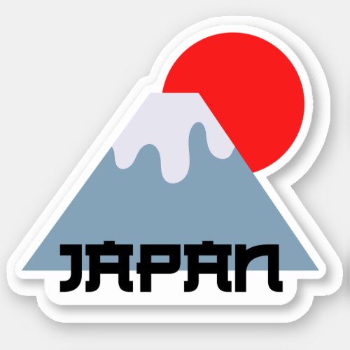 Japan Travel Vinyl Sticker