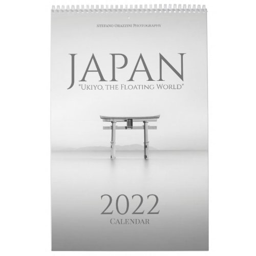 Japan Ukiyo the Floating World Calendar 2022