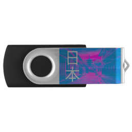 japan vaporwave flash drive