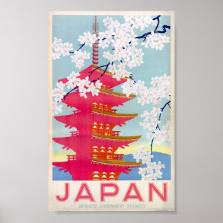 japan vintage poster