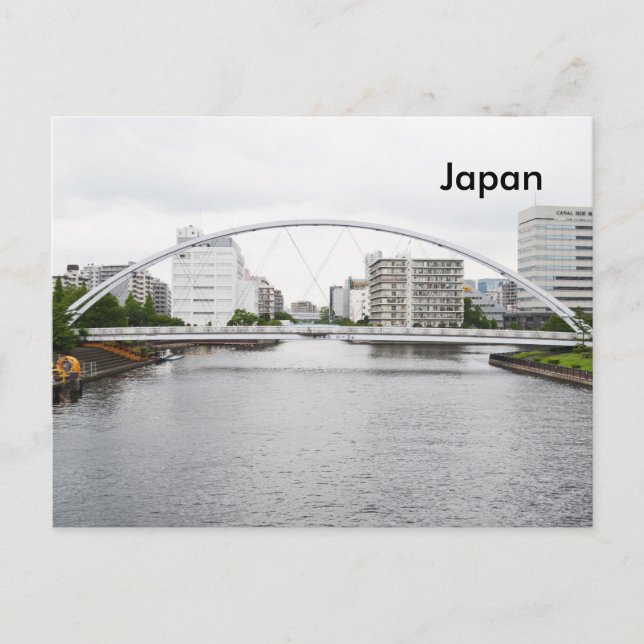 Japan Vintage Travel Tourism Ad Postcard (Front)