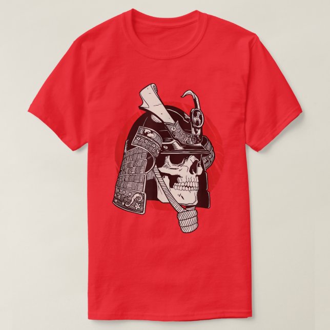 Japan Warrior Samurai Bushido Code Japanese Swords T-Shirt (Design Front)