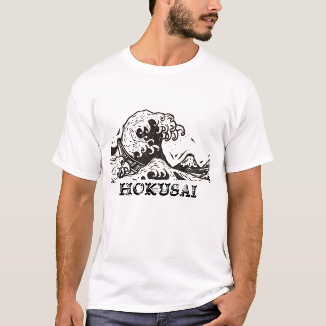 JAPAN WAVE HOKUSAI T-Shirt (Front)