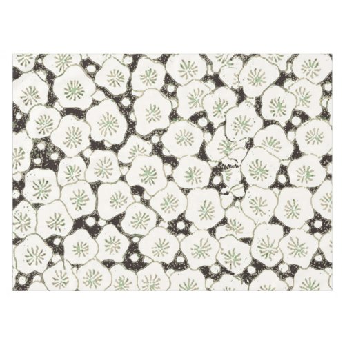 Japan White Flower floral garden Tablecloth