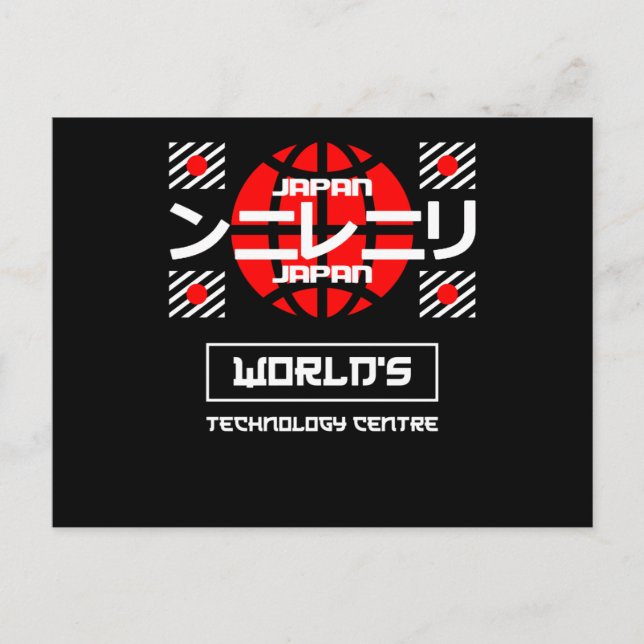 Japan Worlds Technology Center Postcard (Front)