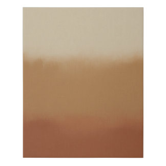 Japandi Earth Tone Abstract Canvas Art