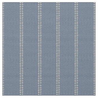 Japandi navy blue denim lines neutral geometric fabric