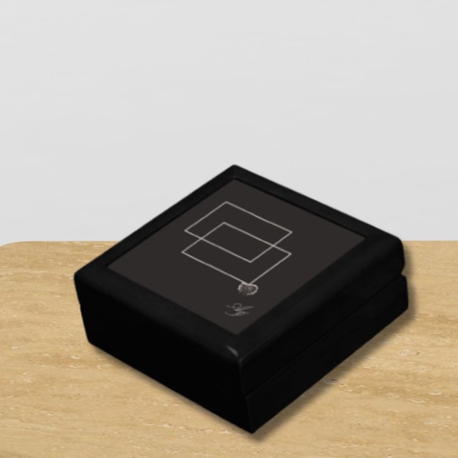 Japandi sea life coastal beige neutral monochrome gift box (Creator Uploaded)