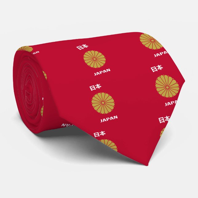 Japanese - 日本 - 日本人 neck tie (Rolled)
