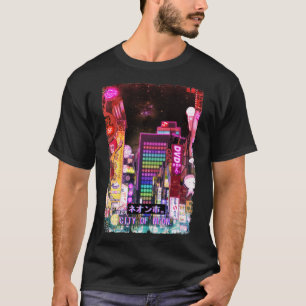 Japanese Aesthetic Streetwear Tokyo City Night T-Shirt